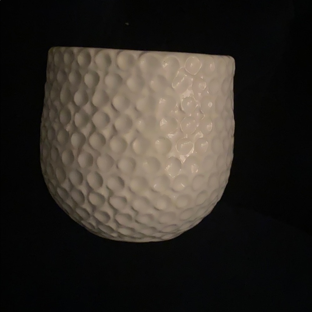 White decorative vase